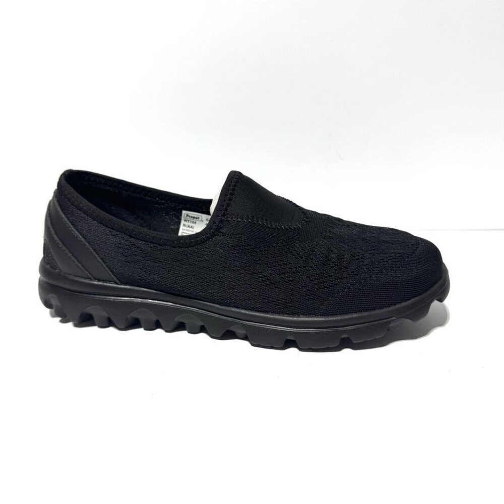 Propet Womens Travelactiv Slip On Black Size 6.5 N